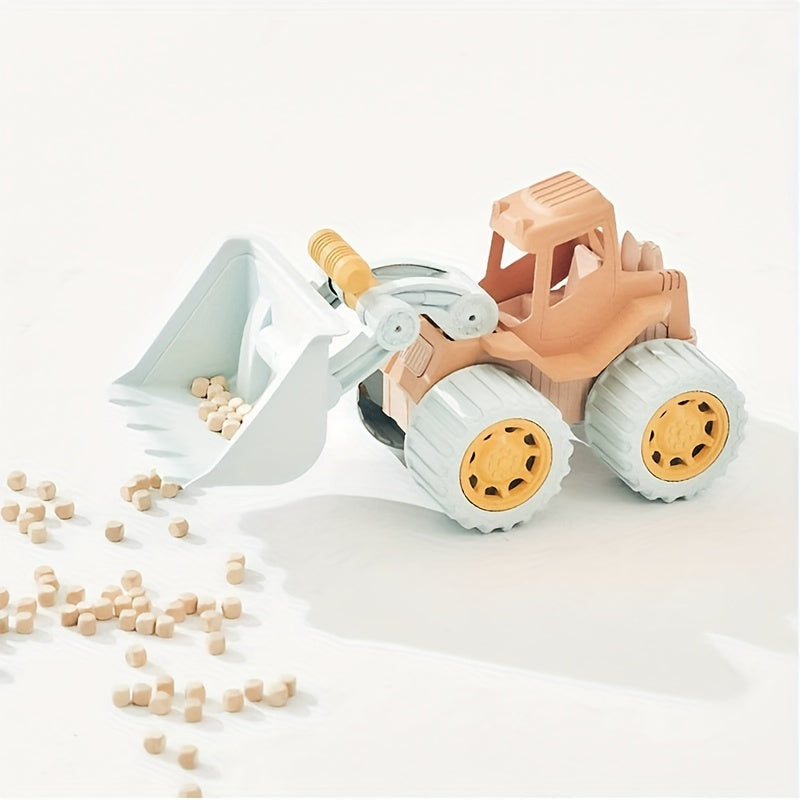 Bulldozer speelgoed – educatieve graafmachine voor kinderen, stimuleert motoriek, creativiteit en rollenspel, duurzaam en veilig materiaal.