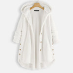 Lydia warme fleece jas voor dames – zachte en elegante jas met comfortabele pasvorm, perfect voor casual winterlooks en buitenactiviteiten.
