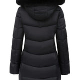 Eline dames winterjas – lange, warme jas met elegante pasvorm, comfortabele voering en ideaal voor koude winterdagen.