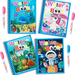 Magic Water Book herbruikbaar kleurboek voor kinderen – creatief en educatief waterkleurboek dat tekenen zonder rommel mogelijk maakt, ideaal voor eindeloos speelplezier.