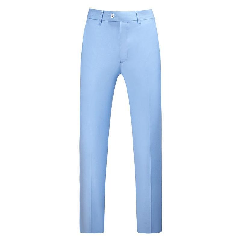 Heren slim fit set – stijlvol gilet en bijpassende broek, moderne pasvorm en hoogwaardige stof voor zakelijke en formele gelegenheden.