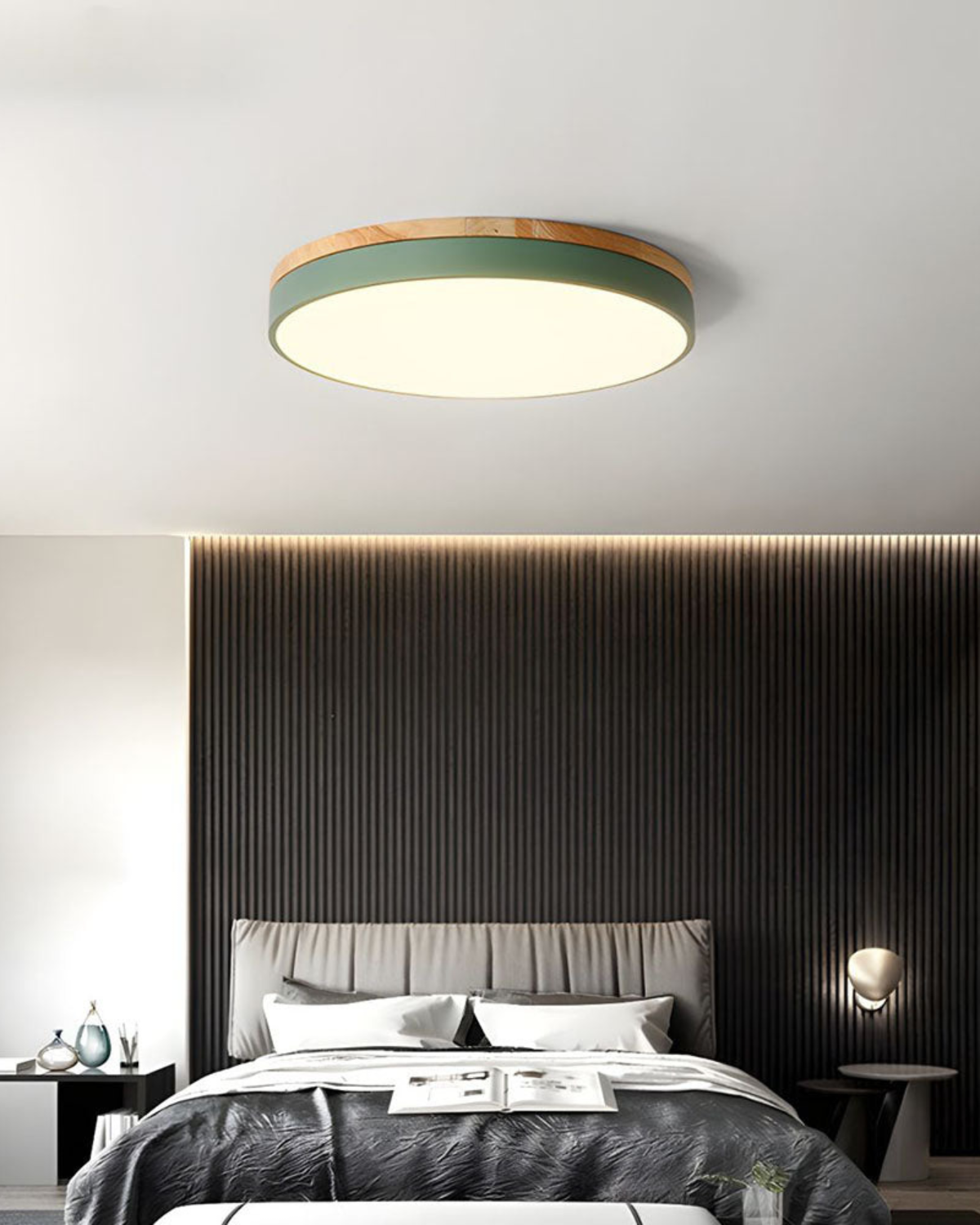NatureGlow designlamp voor slaapkamer en woonkamer, modern en stijlvol – zorgt voor sfeervolle verlichting en een warme, gezellige ambiance.