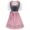 Klassieke Oktoberfest dirndljurk met kanten rand – midi damesjurk met traditioneel Beiers ontwerp, elegante pasvorm en verfijnde details, perfect voor bierfeesten en thema-evenementen.