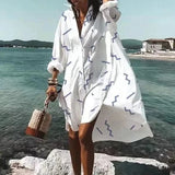 Oversized Blousejurk met Print