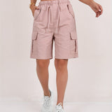 Cargo Bermuda Shorts met Opgestikte Zakken