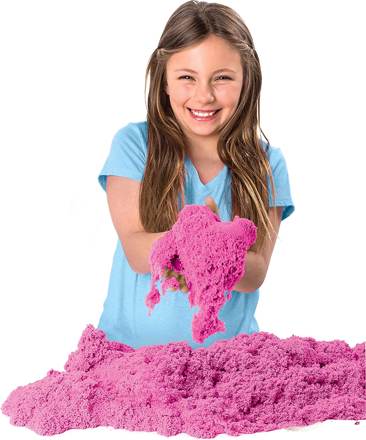 Playsand kinetisch zand speelgoed – kleurrijk en vormbaar zand voor kinderen, stimuleert creativiteit, sensorische ontwikkeling en eindeloos speelplezier.