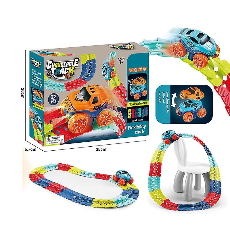 Car Adventure speelset – flexibele en creatieve bouwset voor kinderen, stimuleert fantasie en motorische vaardigheden.