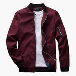 Brent stijlvolle bomberjack voor heren – moderne jas met comfortabele pasvorm, duurzame stof en tijdloos design, ideaal voor casual en streetwear looks.