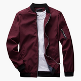 Brent stijlvolle bomberjack voor heren – moderne jas met comfortabele pasvorm, duurzame stof en tijdloos design, ideaal voor casual en streetwear looks.