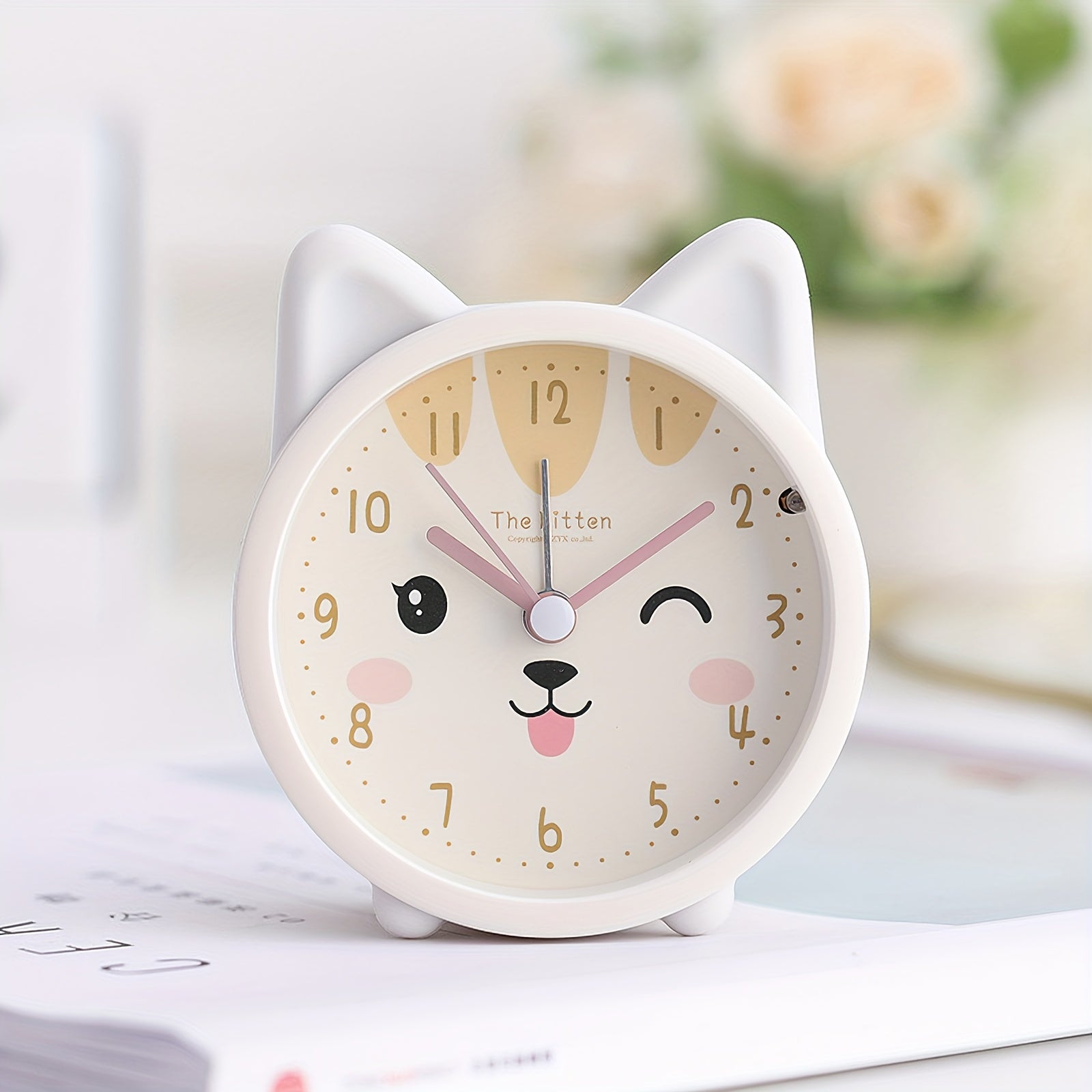 SleepyBunny stille wekker voor kinderen – schattige en veilige klok met zacht design, eenvoudig afleesbaar en ideaal voor een rustige slaaproutine.