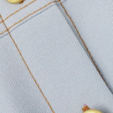 Elegante Midi Jurk met Kraag en Knopen