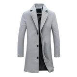 Heren winterjas met stijlvolle reverskraag – warme, comfortabele pasvorm en tijdloos design voor een elegante look in de winter.