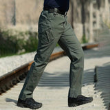 Tactische outdoorbroek voor heren met meerdere zakken