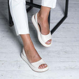 Dames Instapslippers met Open Teen