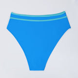 Dames Sport Bikini met Contrasterende Bies