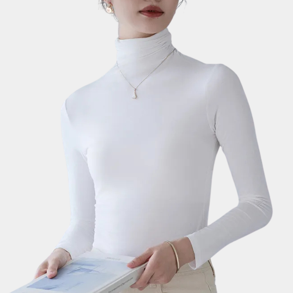 Kahnay – Modieus coltruitje voor dames – Elegant en comfortabel truitje met hoge kraag, perfect voor een chique en warme uitstraling in de koudere maanden. Voeg stijl en warmte toe aan je garderobe met dit veelzijdige coltruitje.