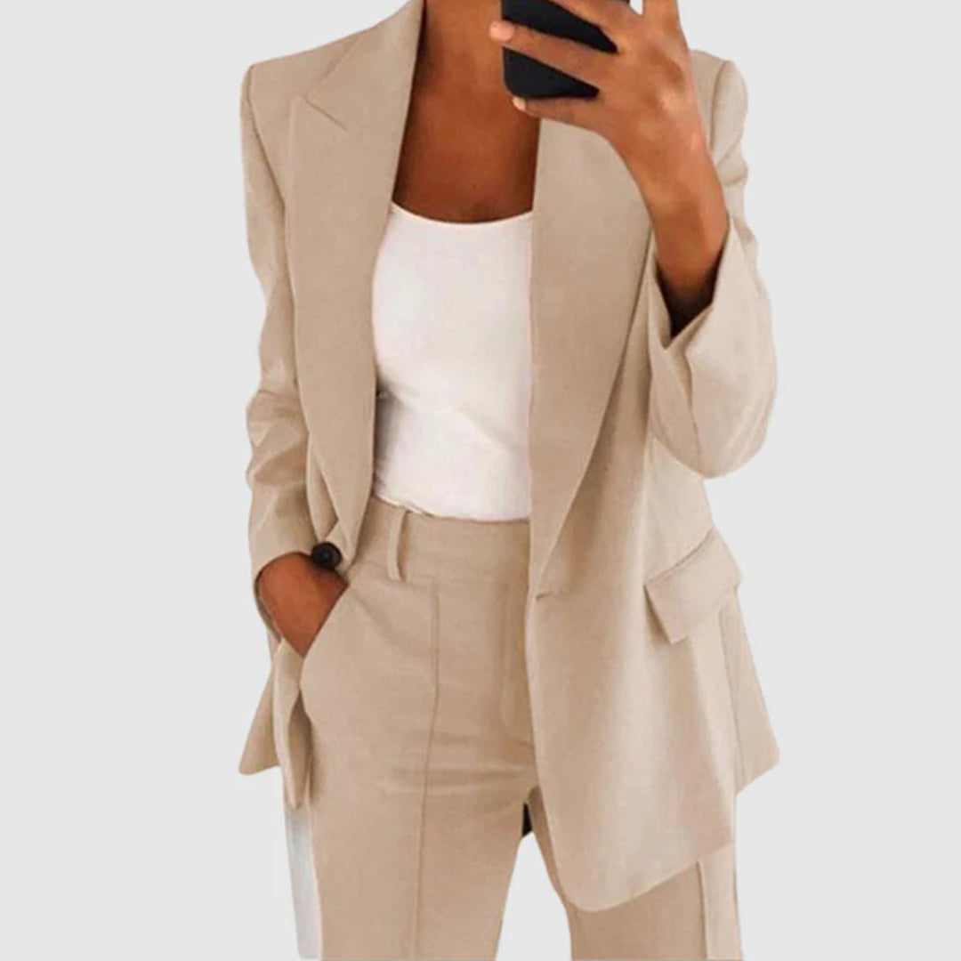 Tweedelige Set met Blazer en Broek