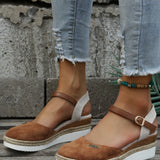 Dames Slingback Espadrilles met Gesloten Neus