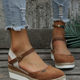 Dames Slingback Espadrilles met Gesloten Neus