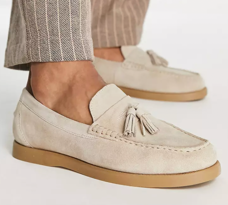 Gabriel stijlvolle leren suède heren loafers – luxe, comfortabele instappers met een elegante uitstraling voor casual en formele looks.