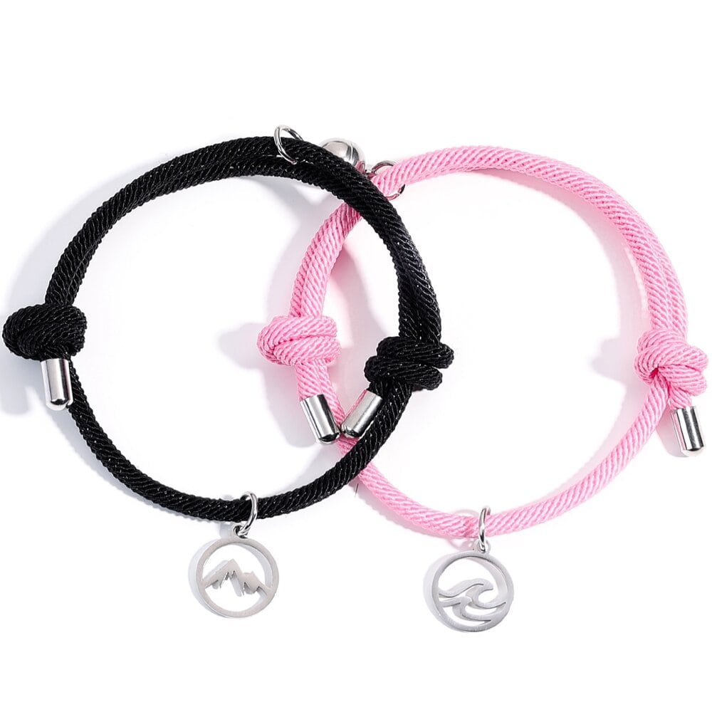 MagniLove koppelarmband voor stellen – stijlvolle verstelbare armband met magnetische connectie, duurzaam materiaal en comfortabel draagbaar.