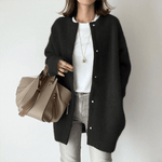 Elegant dames vest met zachte textuur – stijlvol en comfortabel ontwerp, ideaal voor koele dagen en een verfijnde look.