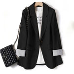 Karlijn - Casual dames blazer met een relaxte pasvorm en veelzijdige stijl, ideaal voor dagelijks gebruik of een informele werkoutfit.