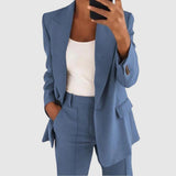 Tweedelige Set met Blazer en Broek