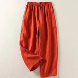 Losvallende Broek met Elastische Taille