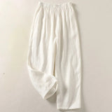 Losvallende Broek met Elastische Taille