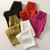 Losvallende Broek met Elastische Taille