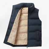 Brian heren gevoerde bodywarmer mouwloos met rits in diverse kleuren – warme isolatie, lichtgewicht en comfortabele pasvorm voor koude dagen.