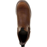 ANDREW heren Chelsea wedge boots voor de zomer van soepel leer met ademend interieur, comfortabele pasvorm en stijlvol, modern design.