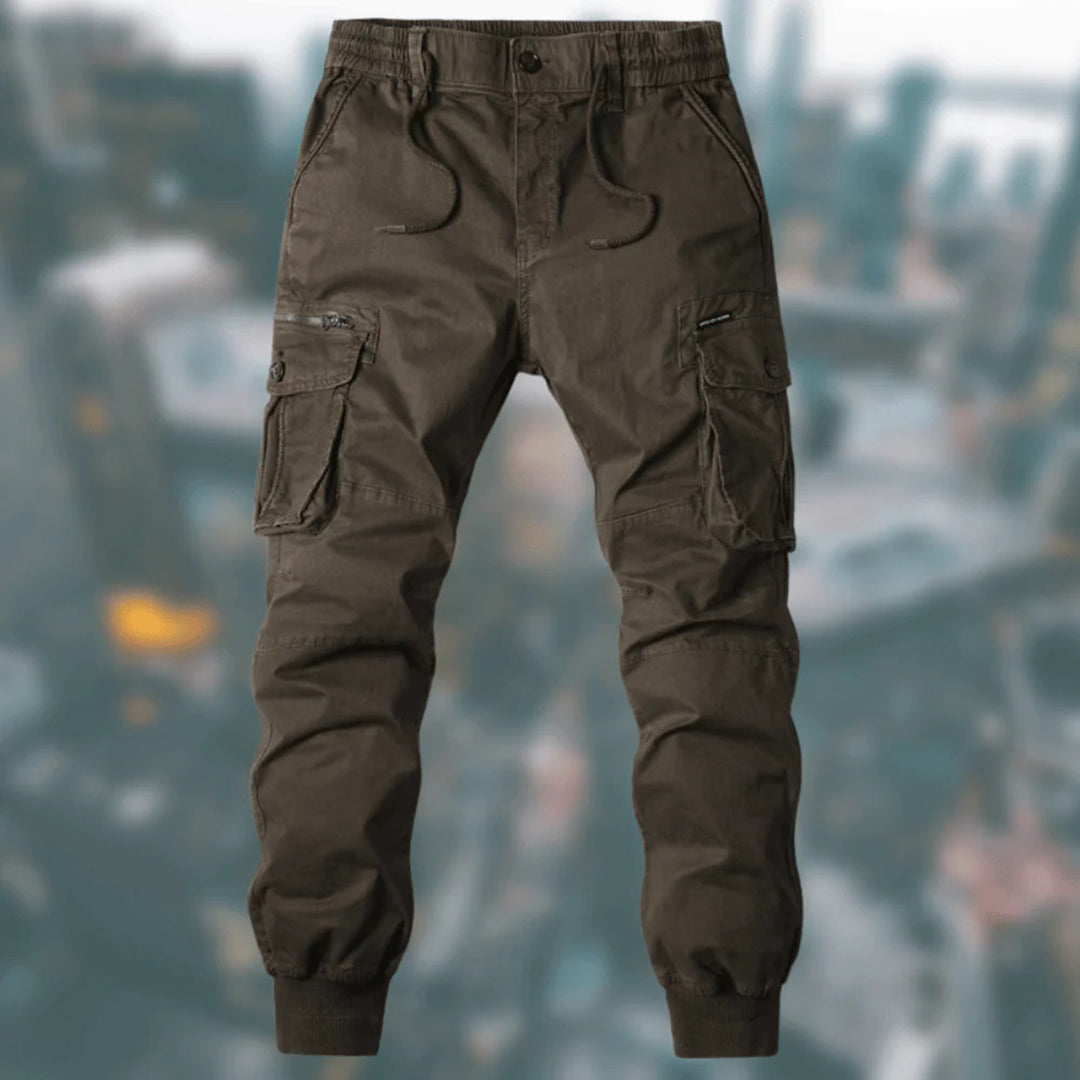 Tactische cargo jogger voor heren met trekkoord