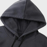 Micha zomerse herenhoodie met hartjesprint – lichtgewicht, ademend materiaal met comfortabele pasvorm en speelse print voor een casual, modieuze look.