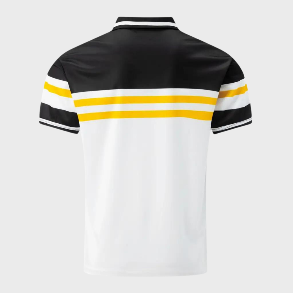 Stef herenpoloshirt met kleurblok in diverse kleuren – ademende stof, comfortabele pasvorm en moderne casual stijl.