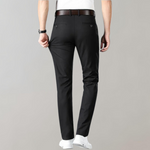 Konrad slimme casual chino voor heren – slanke pasvorm met lichtgewicht katoenmix voor een verzorgde en comfortabele look