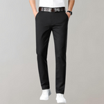 Konrad slimme casual chino voor heren – slanke pasvorm met lichtgewicht katoenmix voor een verzorgde en comfortabele look