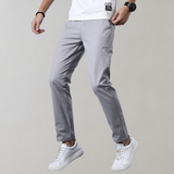Konrad slimme casual chino voor heren – slanke pasvorm met lichtgewicht katoenmix voor een verzorgde en comfortabele look