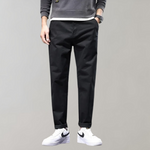 Mads comfortabele heren chino – zachte, ademende stof met moderne slim fit pasvorm, perfect voor casual en zakelijke looks