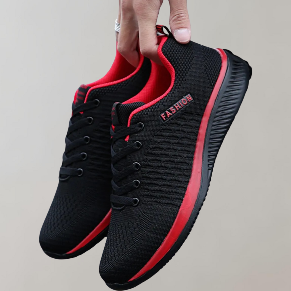 Kornelius lichtgewicht herenhardsloopschoenen zomereditie – ademend materiaal, optimale demping en perfecte pasvorm voor zomerse trainingen