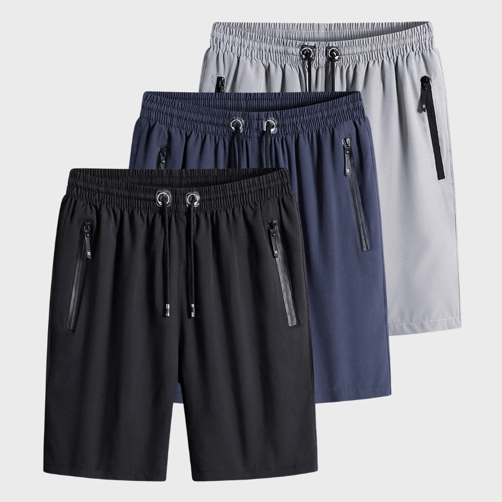 Xylon casual herenshort – comfortabele pasvorm met verstelbaar trekkoord en lichtgewicht, ademend materiaal