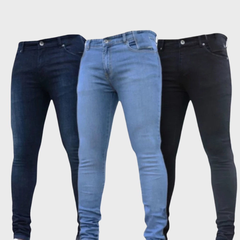 Geir heren skinny jeans voor de zomer – lichtgewicht denim, aansluitende pasvorm en moderne look voor warmere dagen
