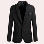 Olaf – Premium Slim Fit Blazer voor Heren – Elegante blazer in slim fit, gemaakt van hoogwaardige materialen voor een verfijnde uitstraling. Perfect voor zakelijke en formele gelegenheden. De blazer biedt een moderne pasvorm en een chique afwerking voor een stijlvolle look.
