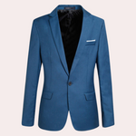 Olaf – Premium Slim Fit Blazer voor Heren – Elegante blazer in slim fit, gemaakt van hoogwaardige materialen voor een verfijnde uitstraling. Perfect voor zakelijke en formele gelegenheden. De blazer biedt een moderne pasvorm en een chique afwerking voor een stijlvolle look.
