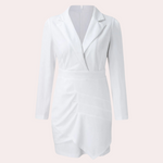 Anelise elegante damesjurk voor de zomer van zachte, ademende stof met flatterende pasvorm en stijlvol, tijdloos design.