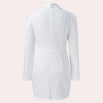 Anelise elegante damesjurk voor de zomer van zachte, ademende stof met flatterende pasvorm en stijlvol, tijdloos design.