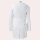 Anelise elegante damesjurk voor de zomer van zachte, ademende stof met flatterende pasvorm en stijlvol, tijdloos design.