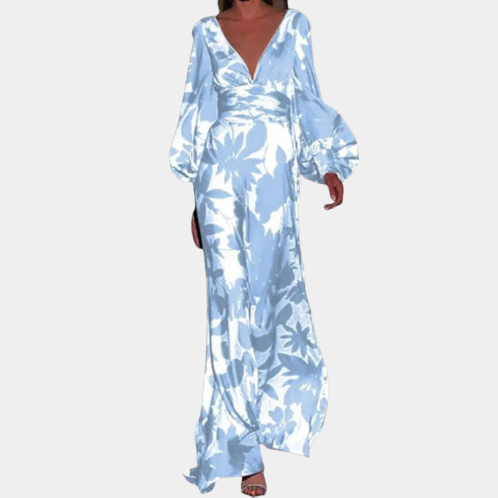 Annette stijlvolle zomerse damesjurk van lichte, ademende stof met elegante pasvorm en modern, verfijnd design.