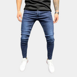 Darrell casual skinny herenbroek – slanke pasvorm van zachte, rekbare stof voor een moderne en comfortabele look